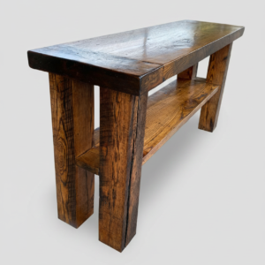 Custom Console with Shelf