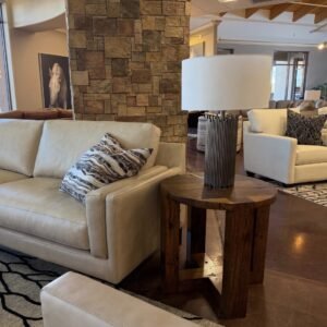 Darius Round End Table